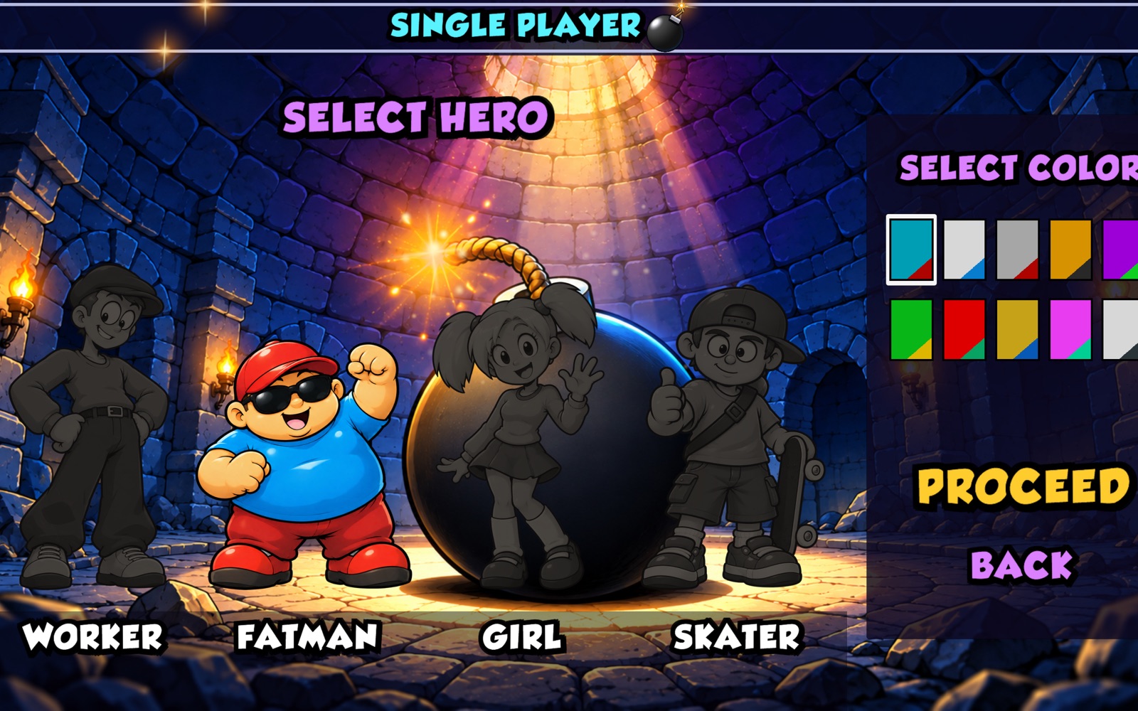 Hero select
